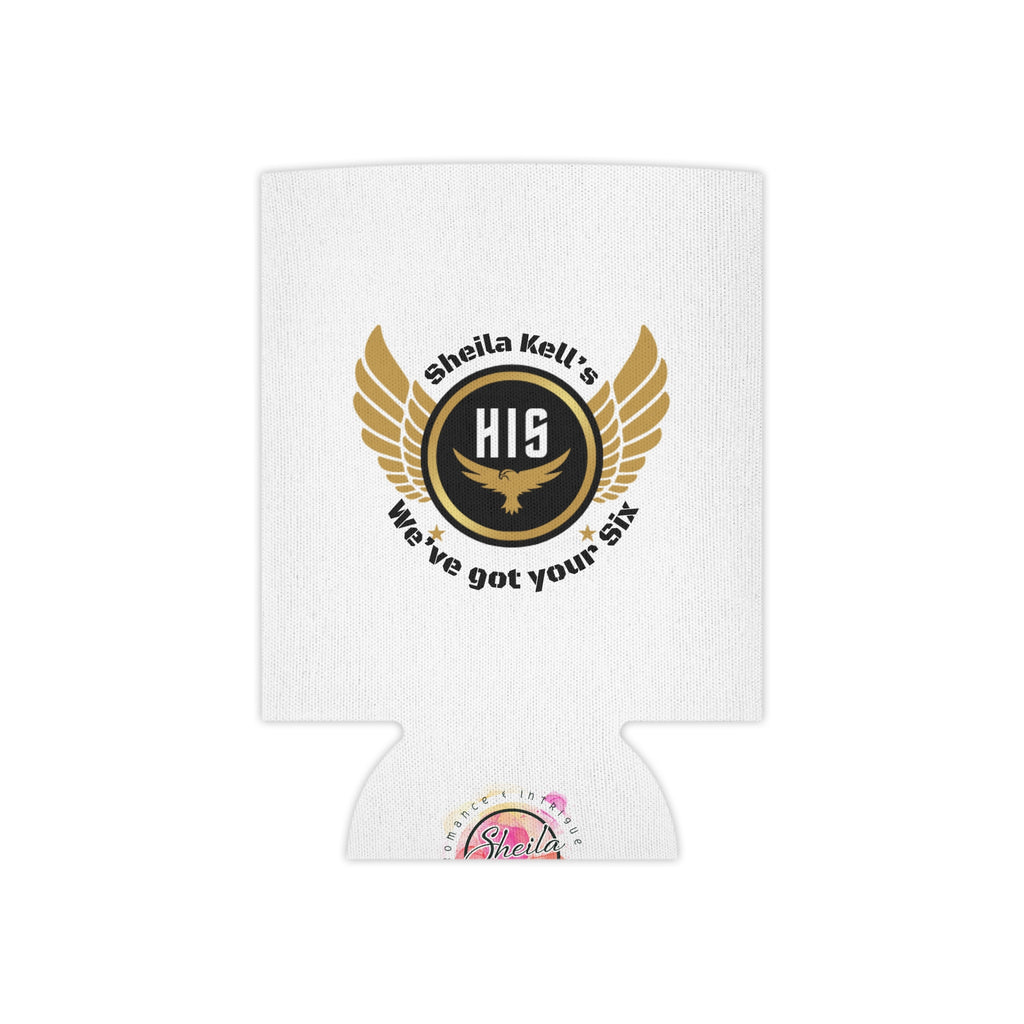 Custom Can Cooler with Wings Design - Drink Holder, Party Favor, Personalized Gift, BBQ Essential, Outdoor BBQ, Military Appreciation