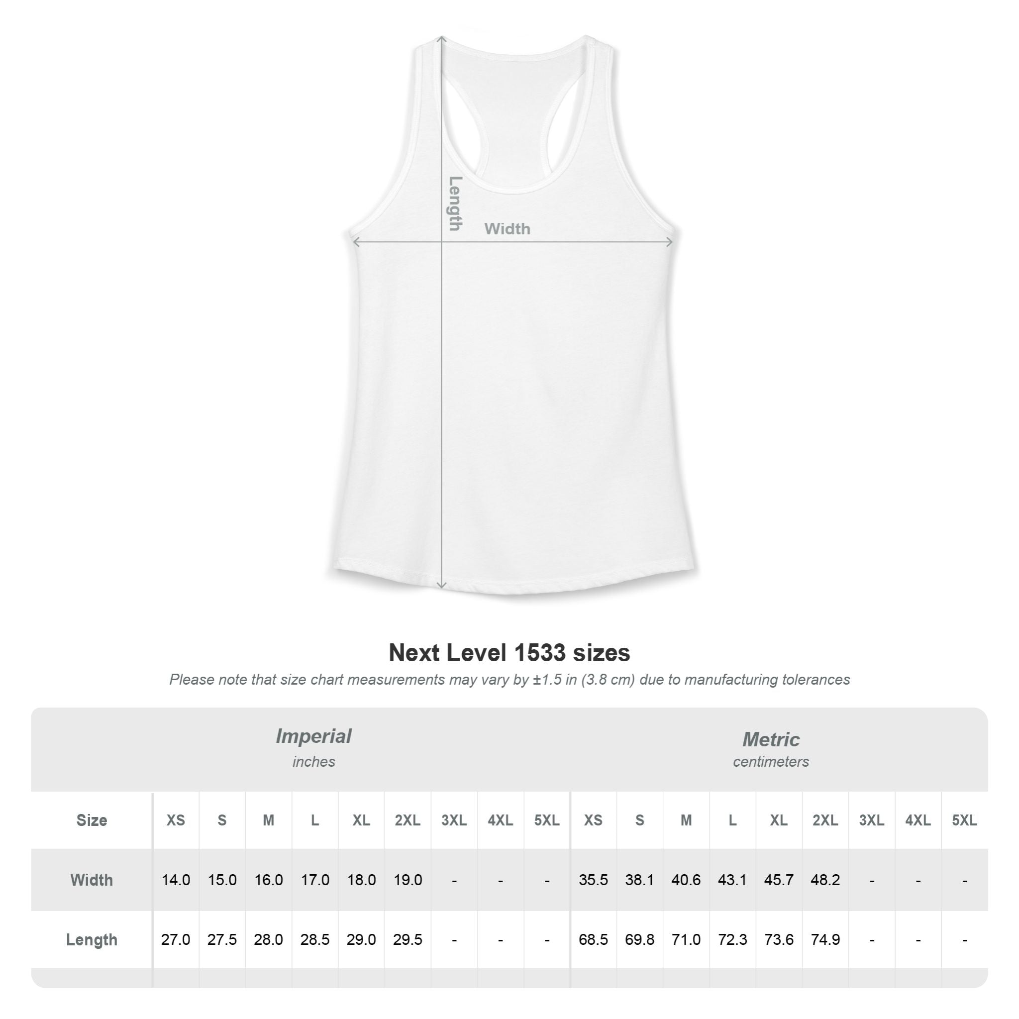HIS Series - Women's Ideal Racerback Tank