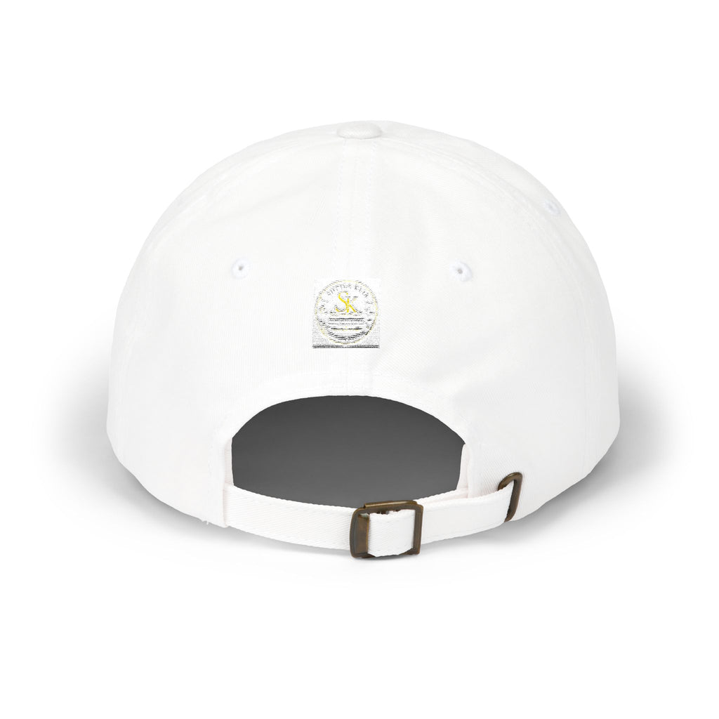 HIS Series Dad Cap — Embroidered Flame Logo Baseball Hat
