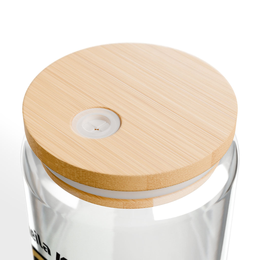 Stylish Sipper Glass, 16oz – Family-Designed Eco-Friendly Beverage Jar for Celebrations, Parties, Gifts, Home Decor, and Everyday Use