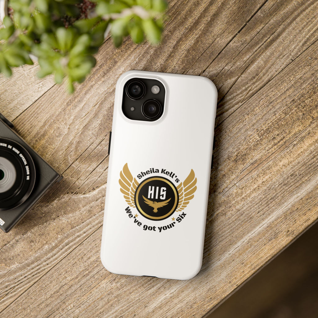 Sturdy Phone Case with Wings - Family Unity Design, Perfect for Father's Day, Military Families, Everyday Use, Gift for Him