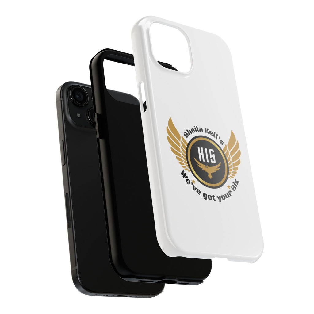 Sturdy Phone Case with Wings - Family Unity Design, Perfect for Father's Day, Military Families, Everyday Use, Gift for Him
