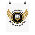 Military Gratitude Wall Art, Matte Vertical Poster, Veterans Home Decor, Inspirational Quote, Army Gift, Motivational Print