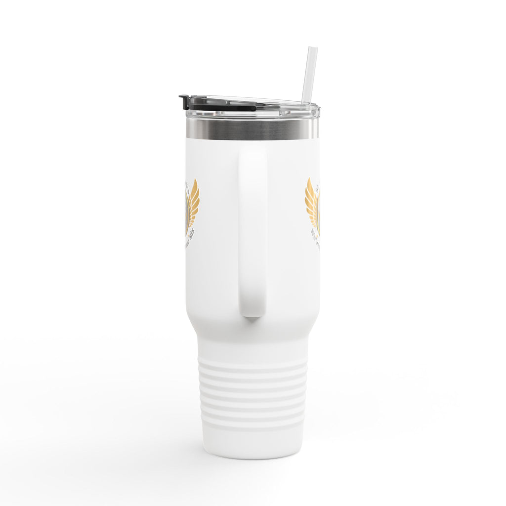 Insulated Travel Mug | Family Unite Design, 40oz, Perfect for Road Trips, Gifts for Him, Customizable Mug, Everyday Use