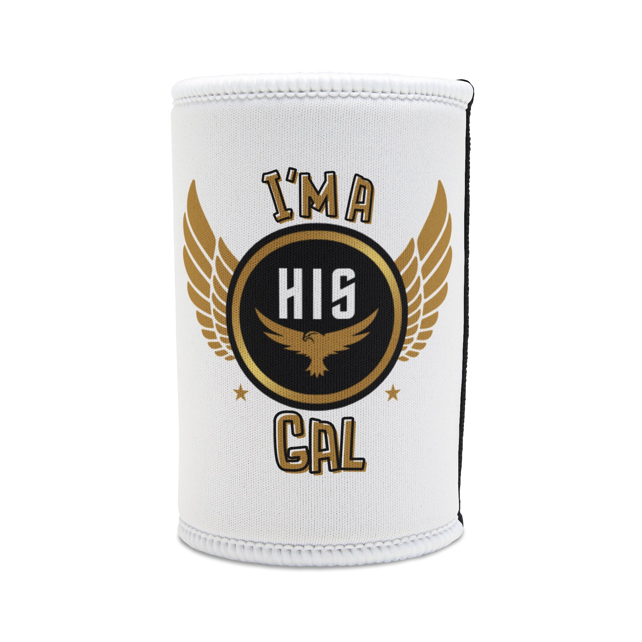 Custom Stubby Cooler with Wings, Perfect for Parties, Birthdays, BBQs, Gifts, and Gatherings