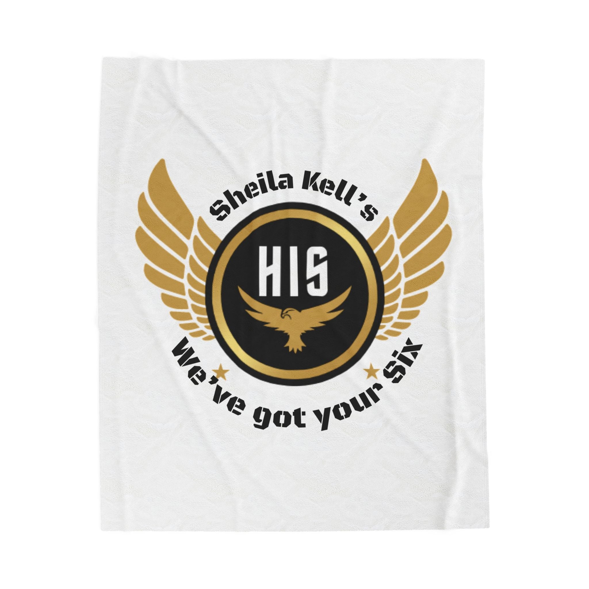 Comfy Velveteen Plush Blanket with Inspirational Design - Cozy Gift for Veterans, Military Families, Home Decor, Holidays