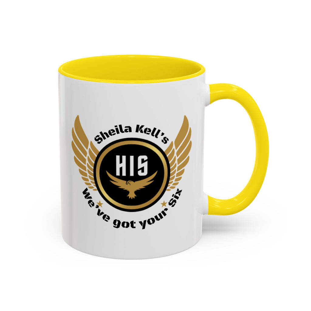 Personalized Accent Coffee Mug, Unique Gift for Coffee Lovers, Custom Coffee Cup for Home & Office, Birthday, Anniversary, or Just Because