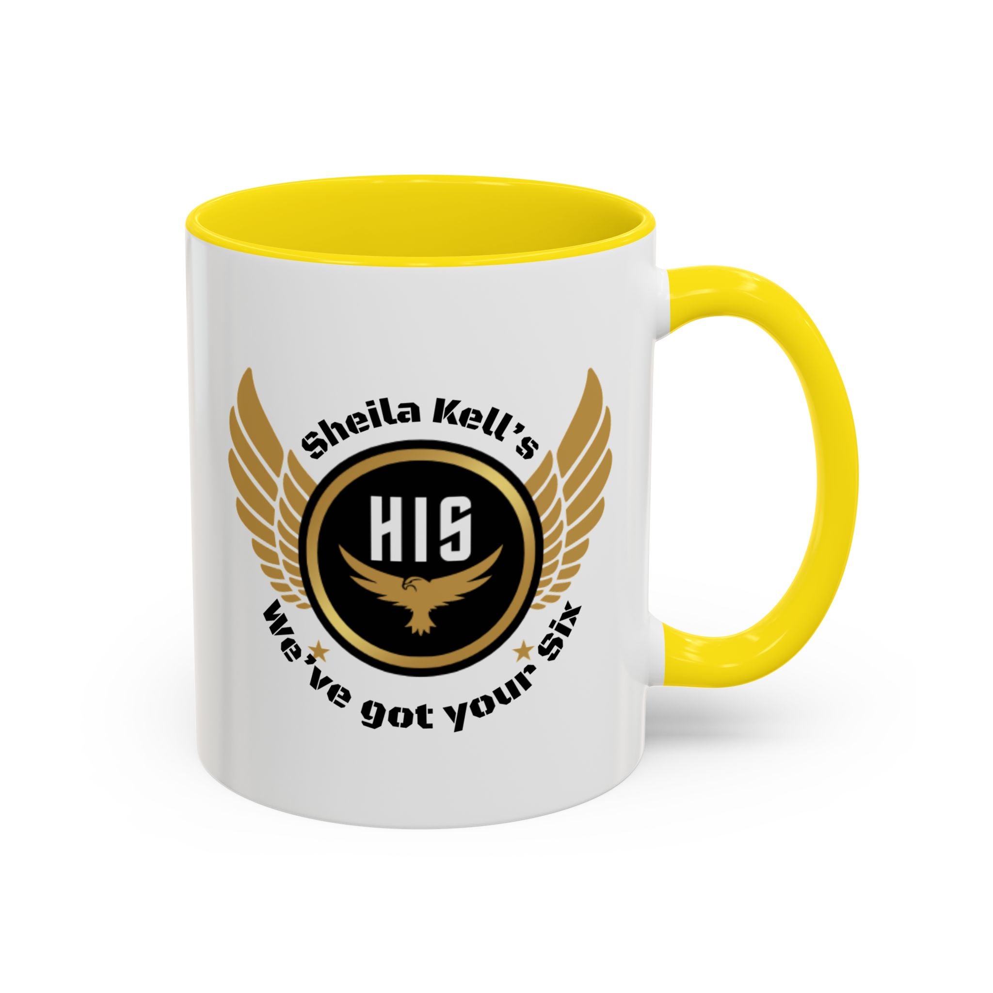 Personalized Accent Coffee Mug, Unique Gift for Coffee Lovers, Custom Coffee Cup for Home & Office, Birthday, Anniversary, or Just Because