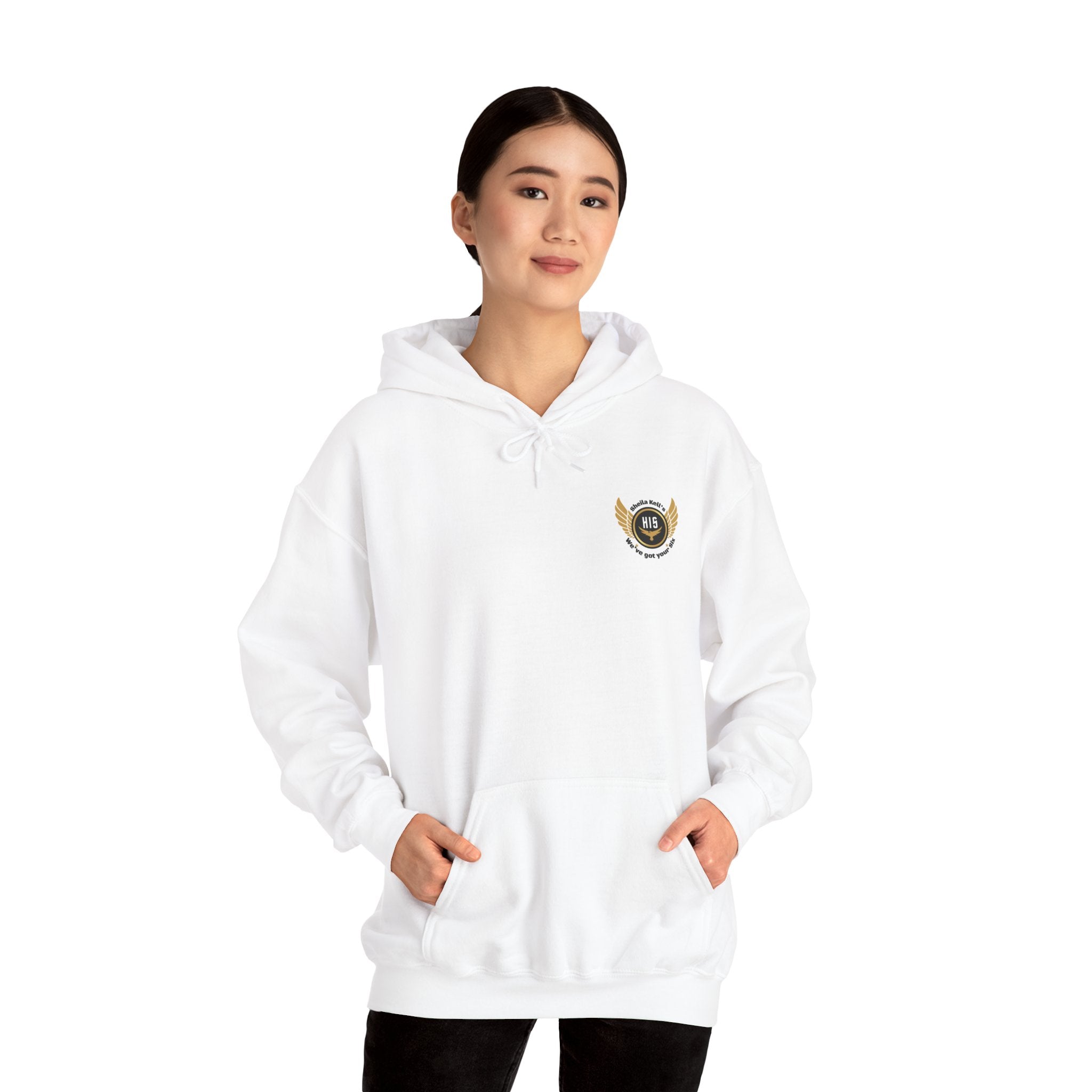 Unisex Heavy Blend Hooded Sweatshirt - Family Unity Design, Perfect for Team Spirit, Gifts, Casual Wear, Family Gatherings, and Celebrations
