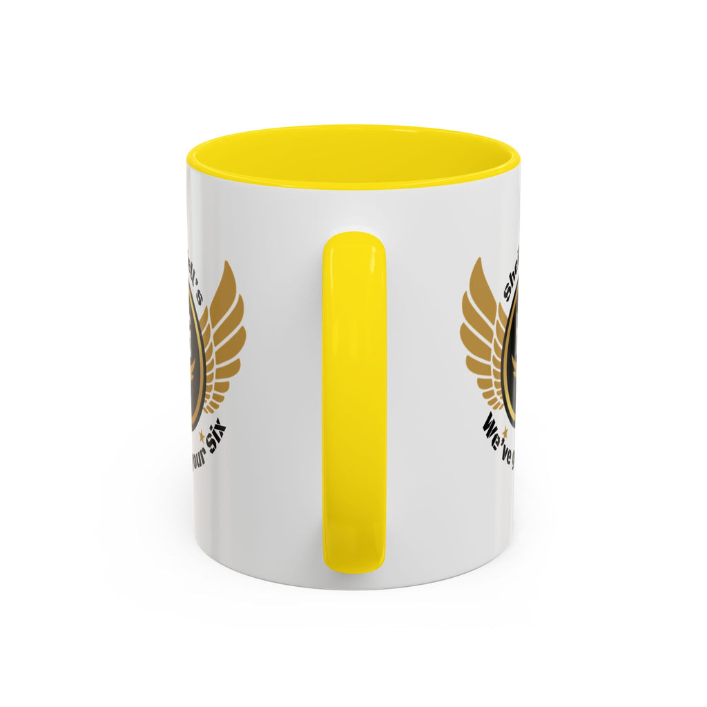 Personalized Accent Coffee Mug, Unique Gift for Coffee Lovers, Custom Coffee Cup for Home & Office, Birthday, Anniversary, or Just Because