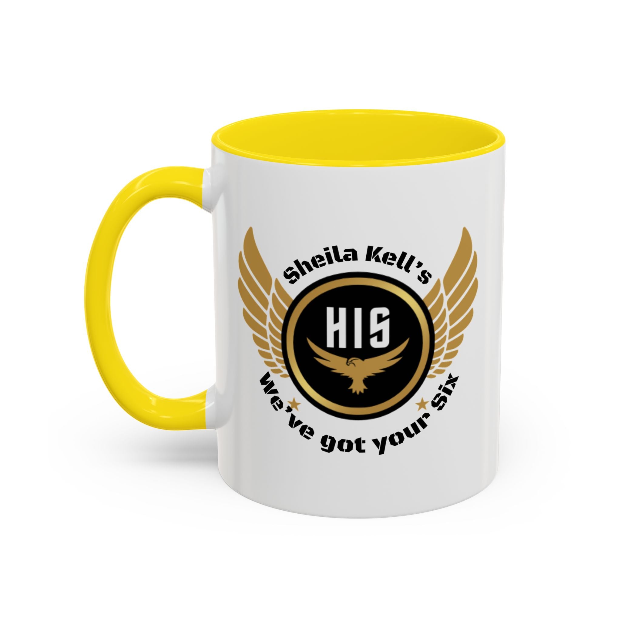 Personalized Accent Coffee Mug, Unique Gift for Coffee Lovers, Custom Coffee Cup for Home & Office, Birthday, Anniversary, or Just Because