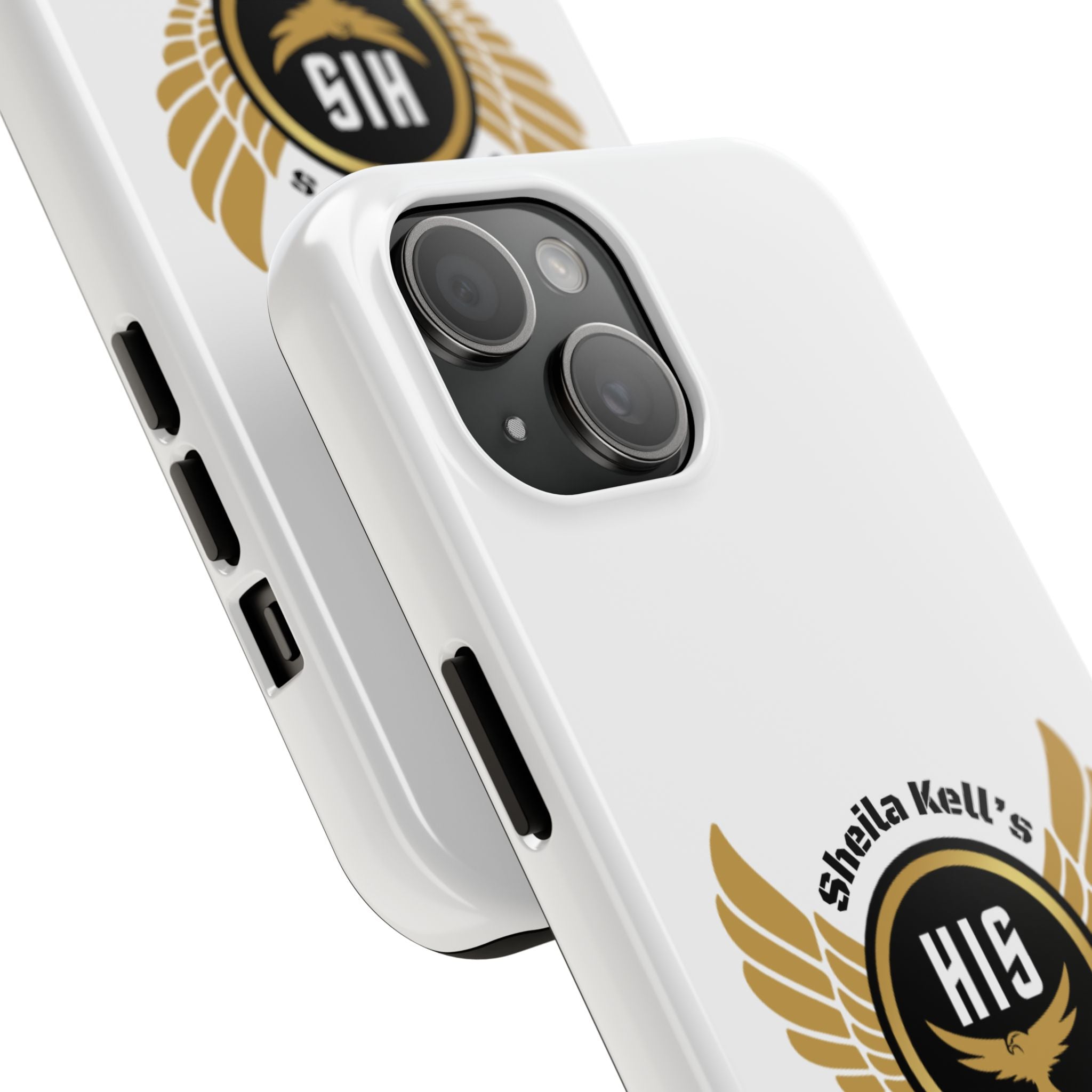 Sturdy Phone Case with Wings - Family Unity Design, Perfect for Father's Day, Military Families, Everyday Use, Gift for Him