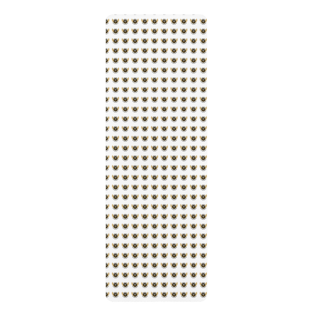 Stylish Rubber Yoga Mat for Eco-Friendly Practice, Non-Slip Workout Mat, Fitness, Home Decor, Gift Idea for Yoga Lovers