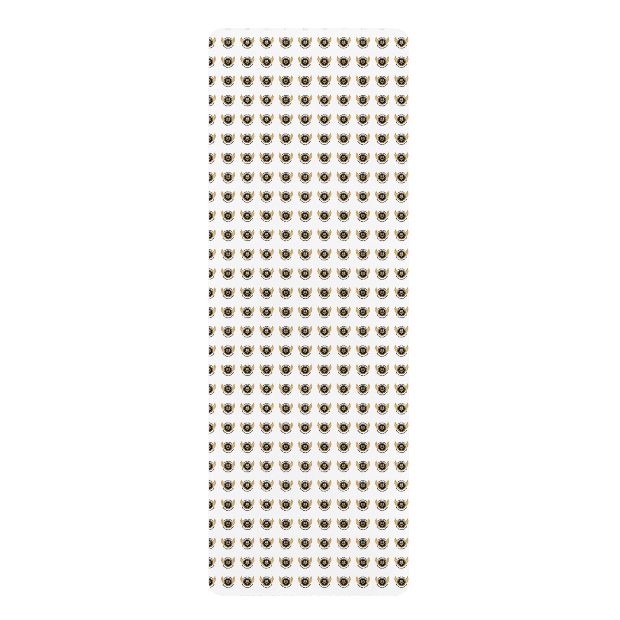 Stylish Rubber Yoga Mat for Eco-Friendly Practice, Non-Slip Workout Mat, Fitness, Home Decor, Gift Idea for Yoga Lovers