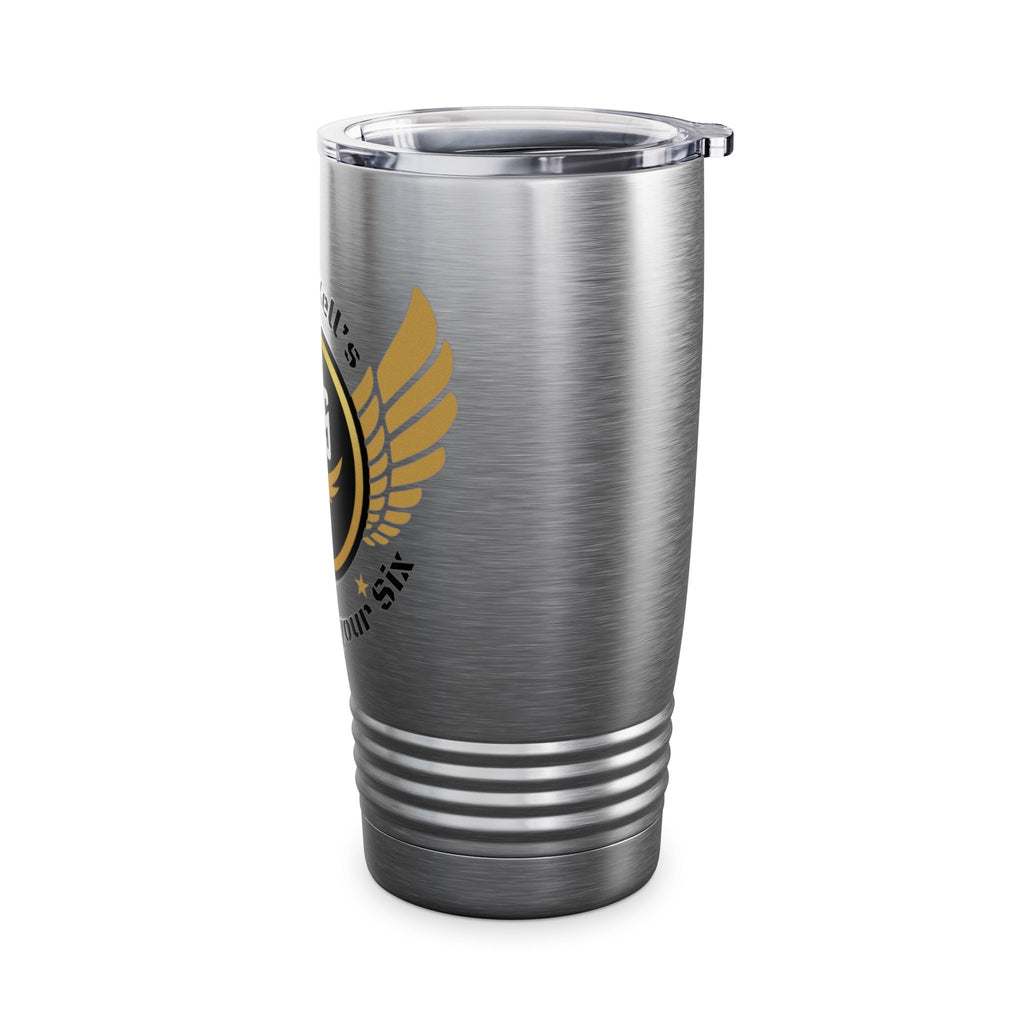 Custom Ringneck Tumbler - Family Unity, Perfect Gift for Veterans, Military Families, Personalized Travel Mug, 20oz Stainless Steel
