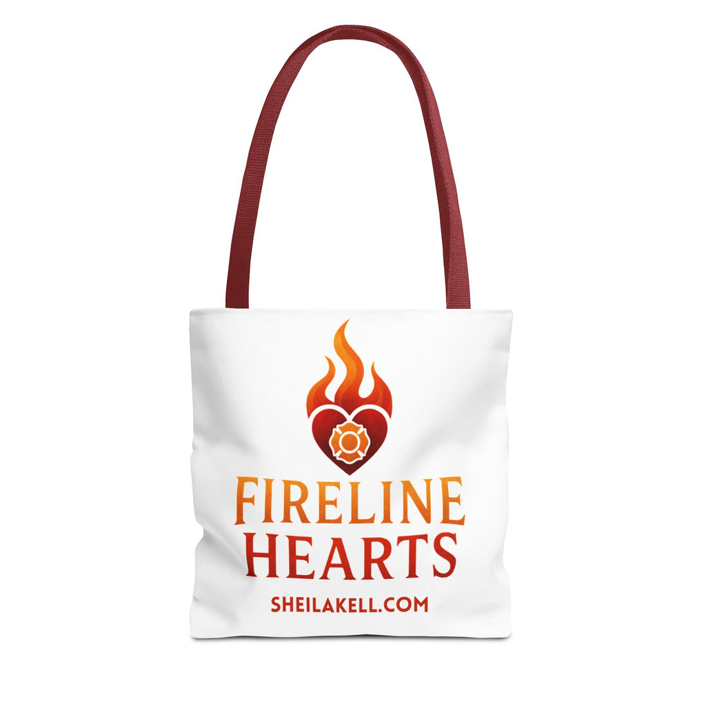 HIS and Fireline Hearts Tote Bag