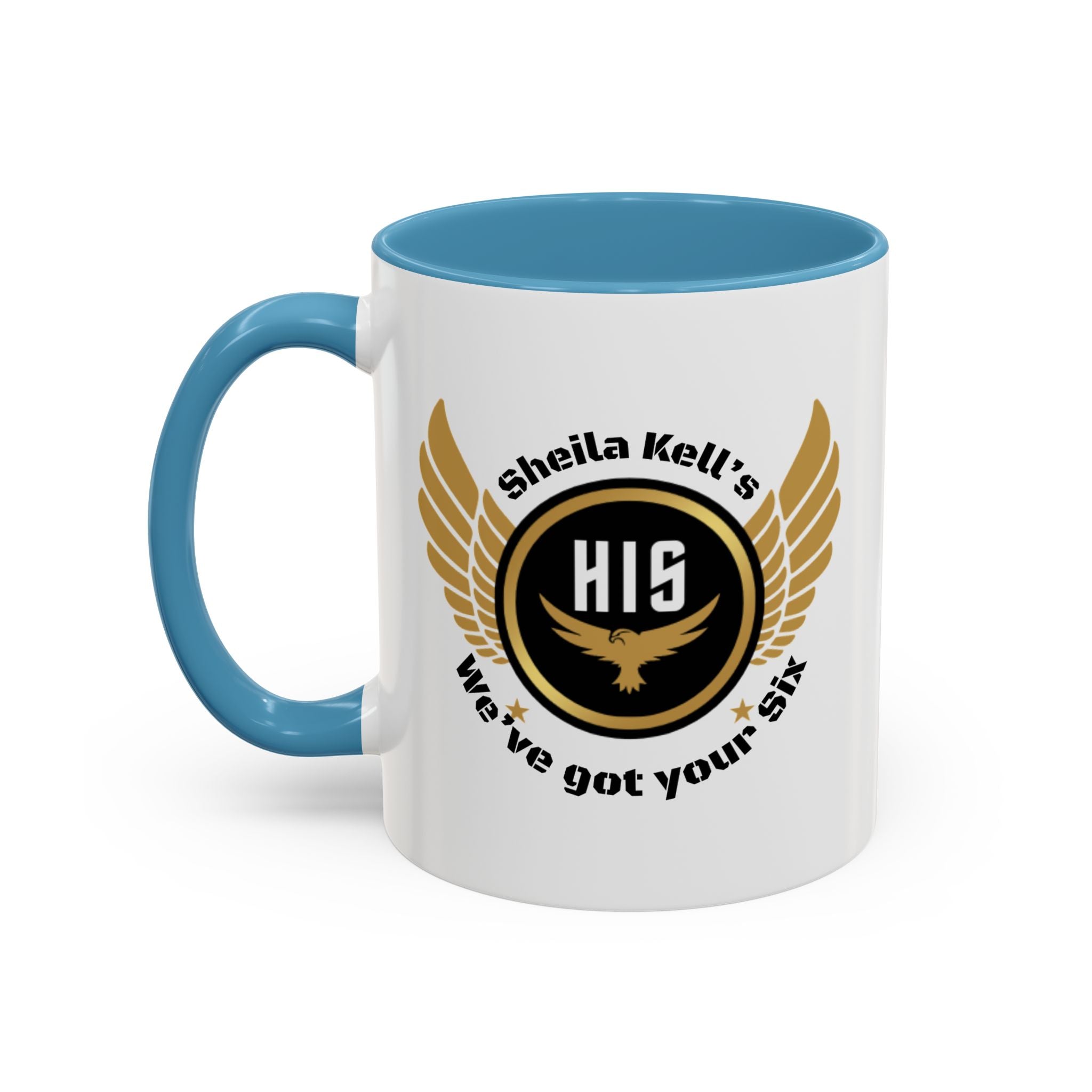 Personalized Accent Coffee Mug, Unique Gift for Coffee Lovers, Custom Coffee Cup for Home & Office, Birthday, Anniversary, or Just Because