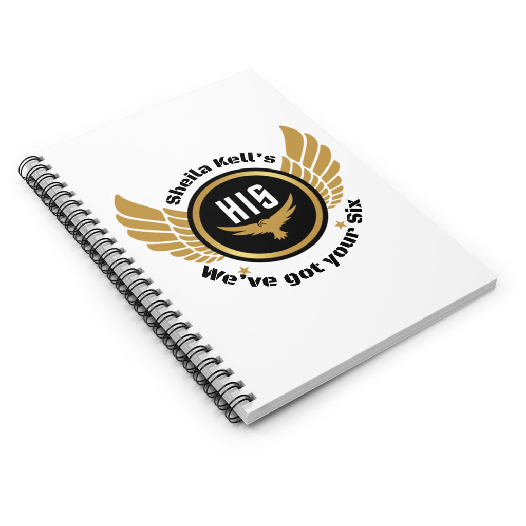 Family Unity Spiral Notebook - We’ve Got Your Six, Military Family Gift, Inspirational Journal, Stationery, Unique Gifts for Veterans, [...]