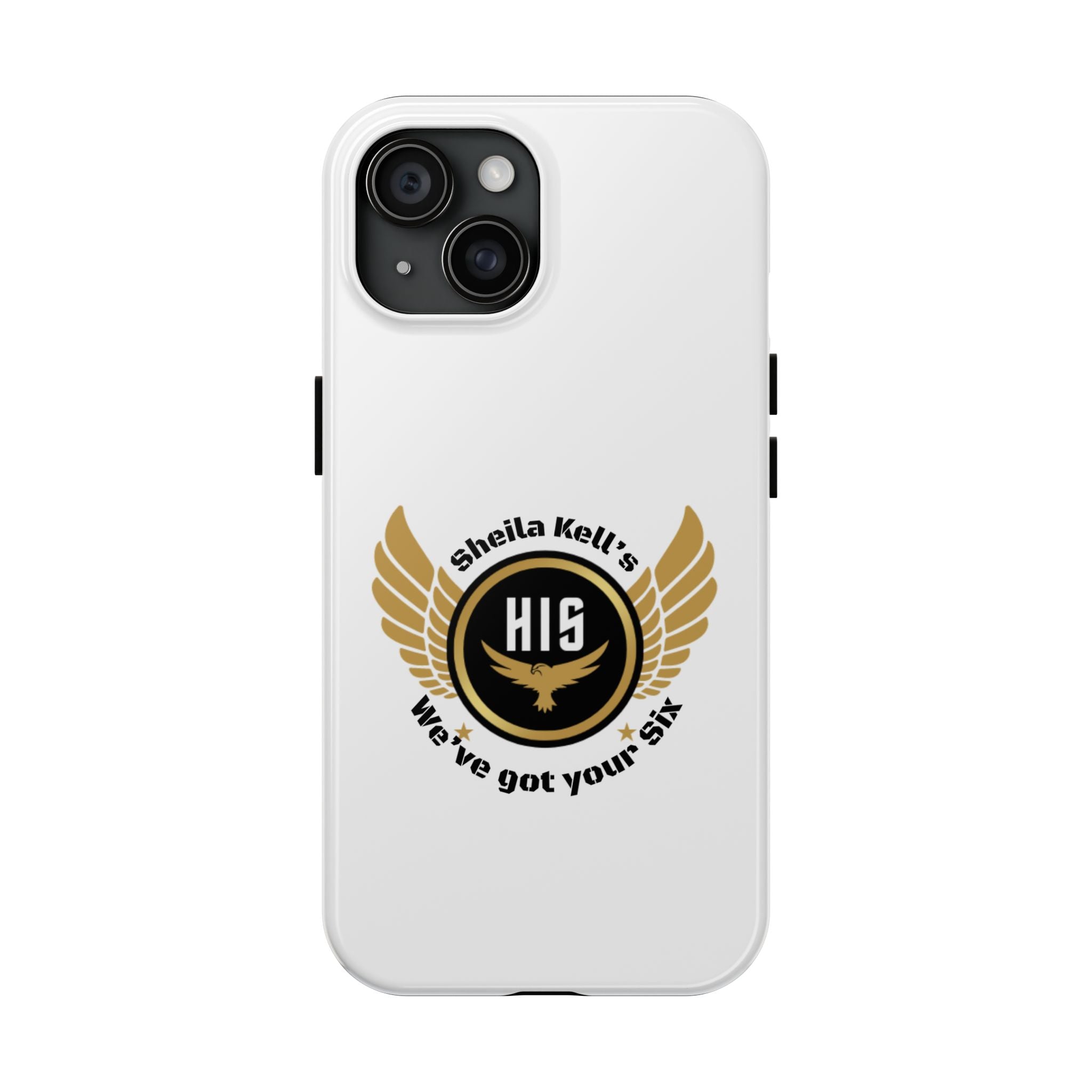 Sturdy Phone Case with Wings - Family Unity Design, Perfect for Father's Day, Military Families, Everyday Use, Gift for Him