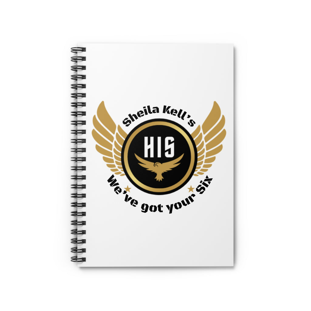 Family Unity Spiral Notebook - We’ve Got Your Six, Military Family Gift, Inspirational Journal, Stationery, Unique Gifts for Veterans, [...]