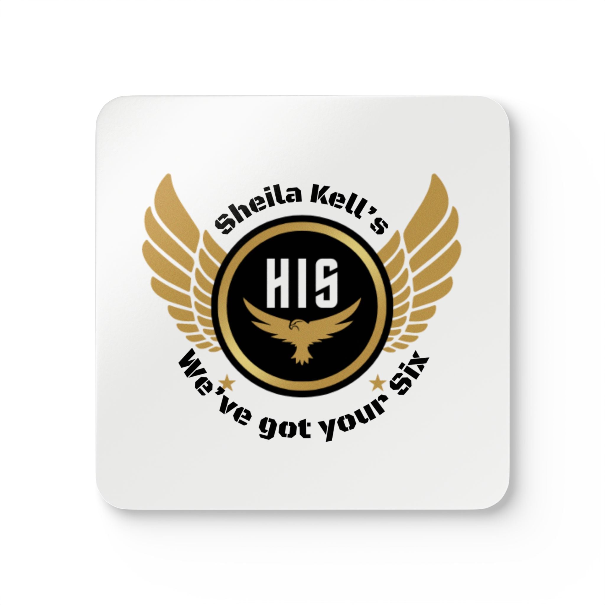 Custom Corkwood Coaster Set, Military Decor, Home Bar Accessories, Personalized Gifts, Unique Drink Coasters, Veteran Appreciation