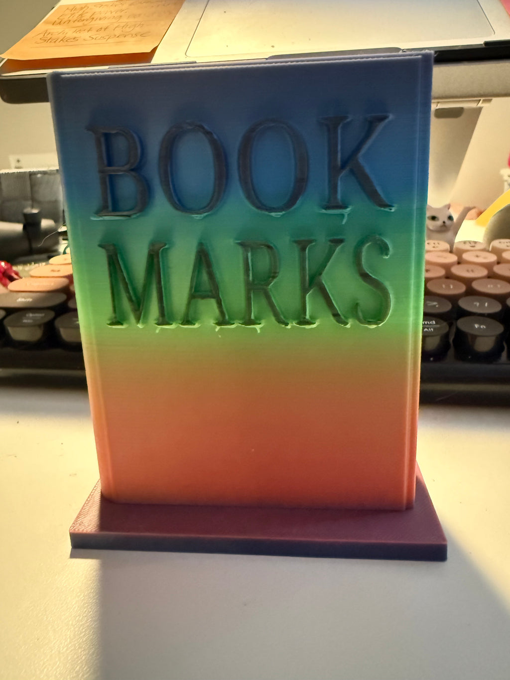 3D Printed Bookmark Holder